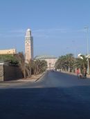 Distant View of Hassan II Mosque, Casablanca